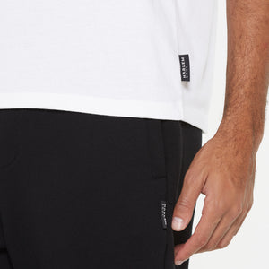 T-Shirt Rundhals, 2er-Pack opticwhite / opticwhite