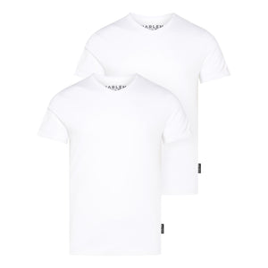 T-Shirt V-Neck, 2er-Pack opticwhite / opticwhite