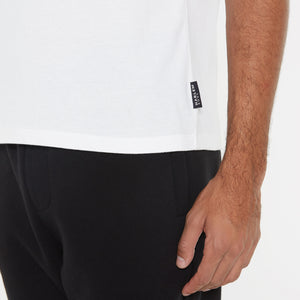 T-Shirt V-Neck, 2er-Pack opticwhite / opticwhite