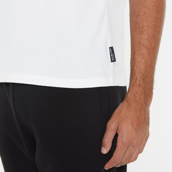 T-Shirt V-Neck, 2er-Pack opticwhite / opticwhite