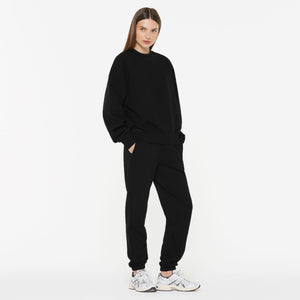 Damen AD-AM Sweatshirt Oversized Unisex black