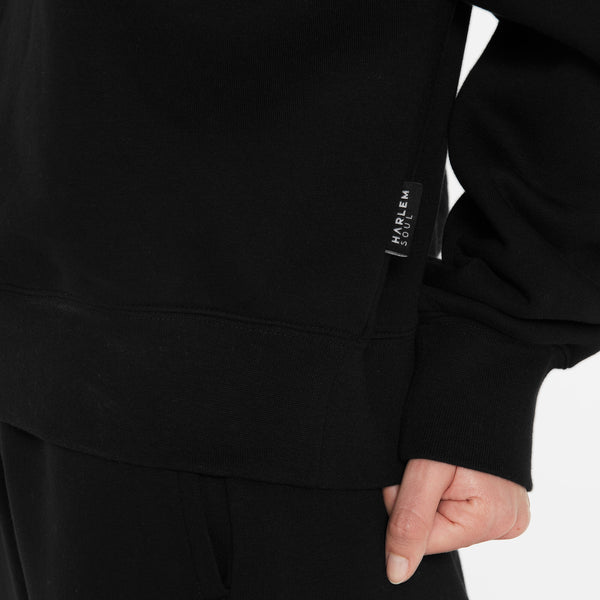 Damen AD-AM Sweatshirt Oversized Unisex black