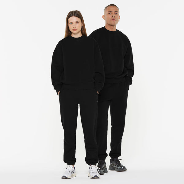 Damen AD-AM Sweatshirt Oversized Unisex black