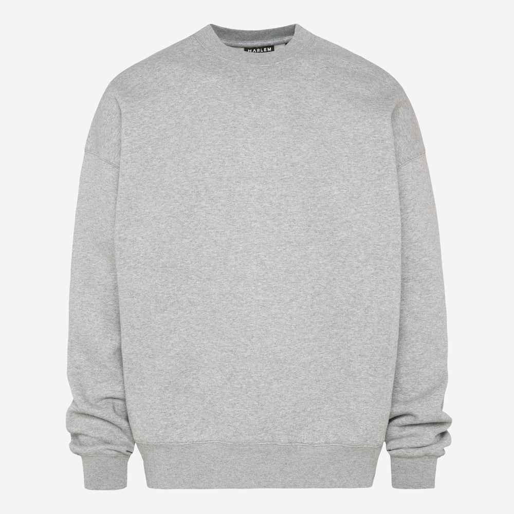 Damen AD-AM Sweatshirt Oversized Unisex grey melange