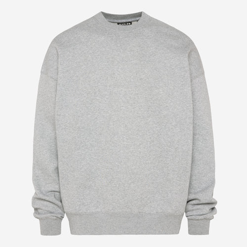 Damen AD-AM Sweatshirt Oversized Unisex grey melange - HARLEM SOUL