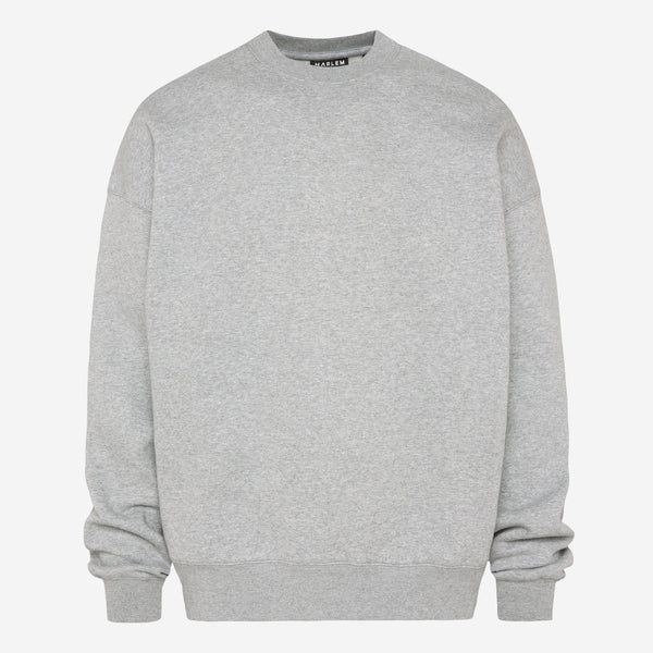 Damen AD-AM Sweatshirt Oversized Unisex grey melange