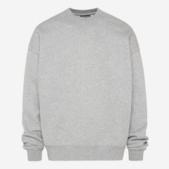 Damen AD-AM Sweatshirt Oversized Unisex grey melange