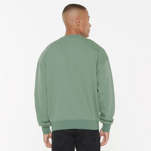 Damen AD-AM Sweatshirt Oversized Unisex jade green