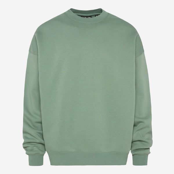 Damen AD-AM Sweatshirt Oversized Unisex jade green
