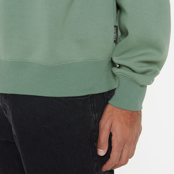 Damen AD-AM Sweatshirt Oversized Unisex jade green