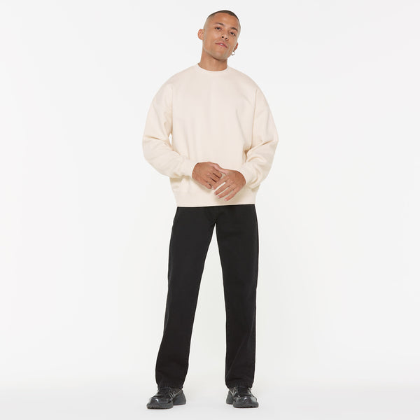 Damen AD-AM Sweatshirt Oversized Unisex ecru