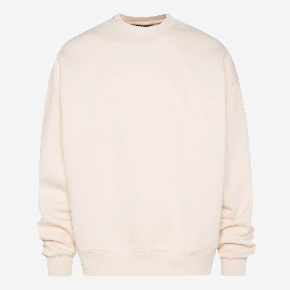 Damen AD-AM Sweatshirt Oversized Unisex ecru