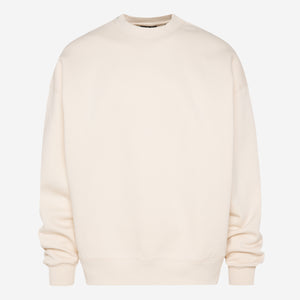 Damen AD-AM Sweatshirt Oversized Unisex ecru