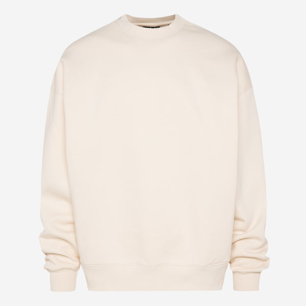 Damen AD-AM Sweatshirt Oversized Unisex ecru