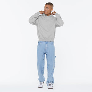 ELY-AS Hoodie Oversized Unisex grey melange