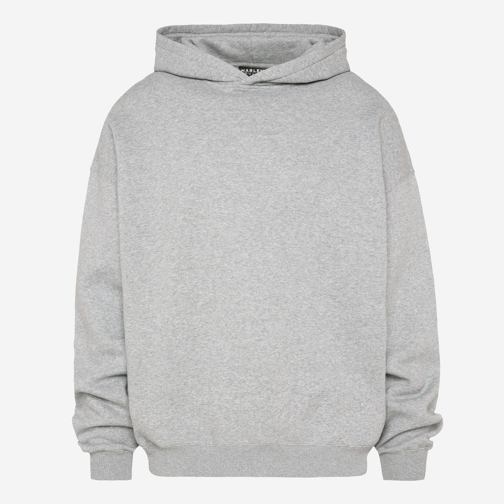 ELY-AS Hoodie Oversized Unisex grey melange