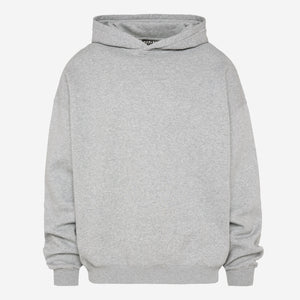ELY-AS Hoodie Oversized Unisex grey melange