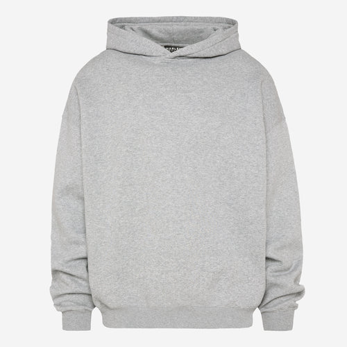ELY-AS Hoodie Oversized Unisex grey melange - HARLEM SOUL
