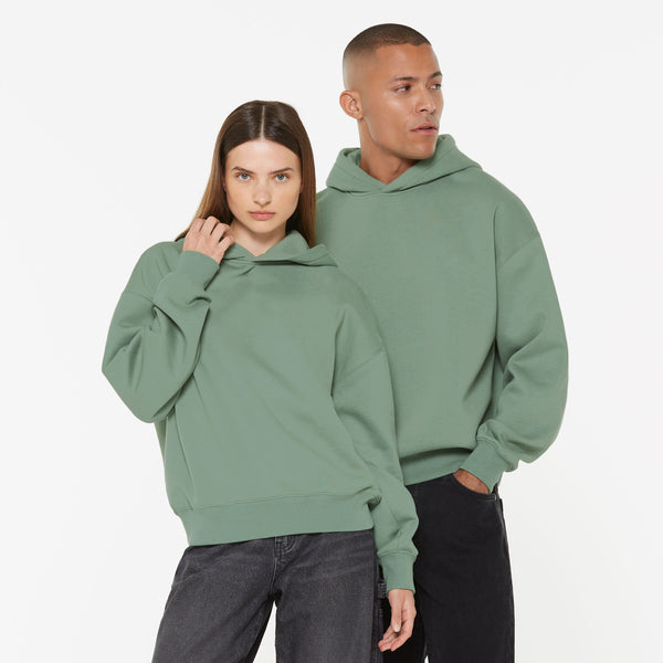 ELY-AS Hoodie Oversized Unisex jade green - HARLEM SOUL