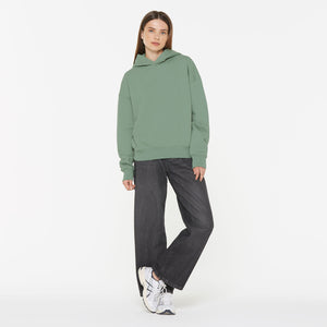 ELY-AS Hoodie Oversized Unisex jade green