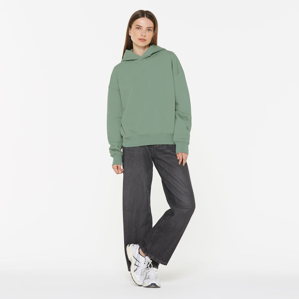 ELY-AS Hoodie Oversized Unisex jade green