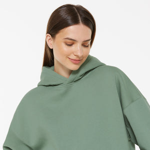 ELY-AS Hoodie Oversized Unisex jade green