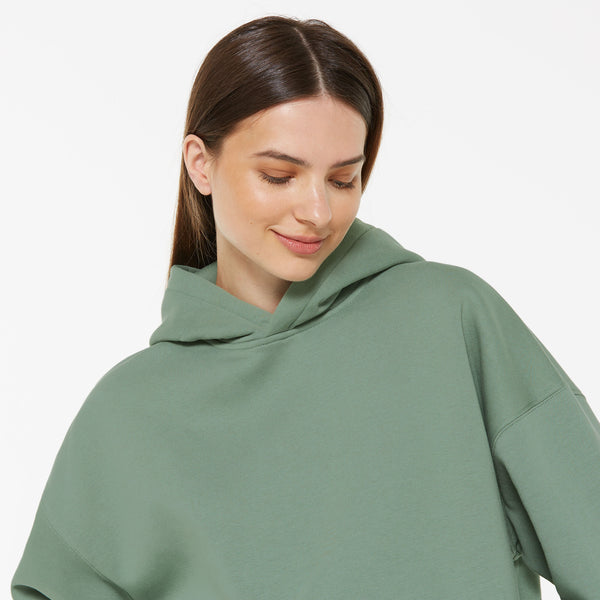 ELY-AS Hoodie Oversized Unisex jade green