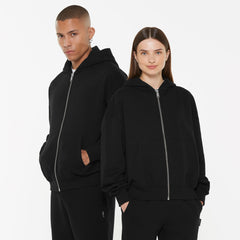 BRU-NO Hoodie Jacket Oversized Unisex black