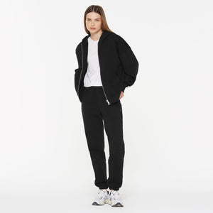 BRU-NO Hoodie Jacket Oversized Unisex black