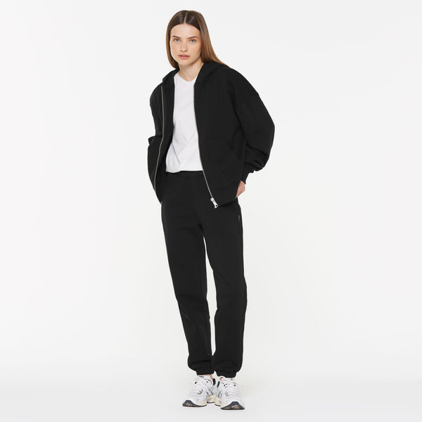 BRU-NO Hoodie Jacket Oversized Unisex black