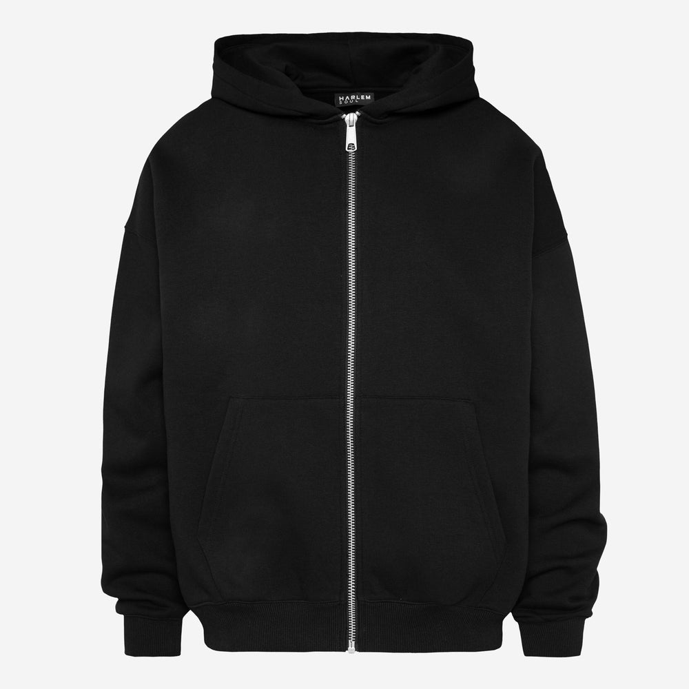 BRU-NO Hoodie Jacket Oversized Unisex black