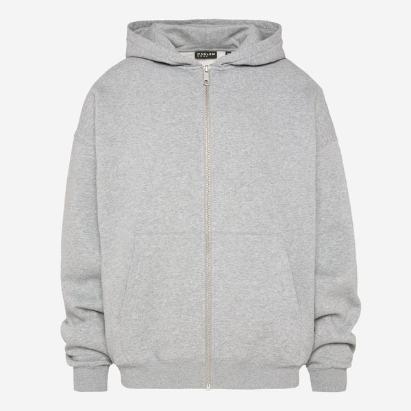 BRU-NO Hoodie Jacket Oversized Unisex grey melange