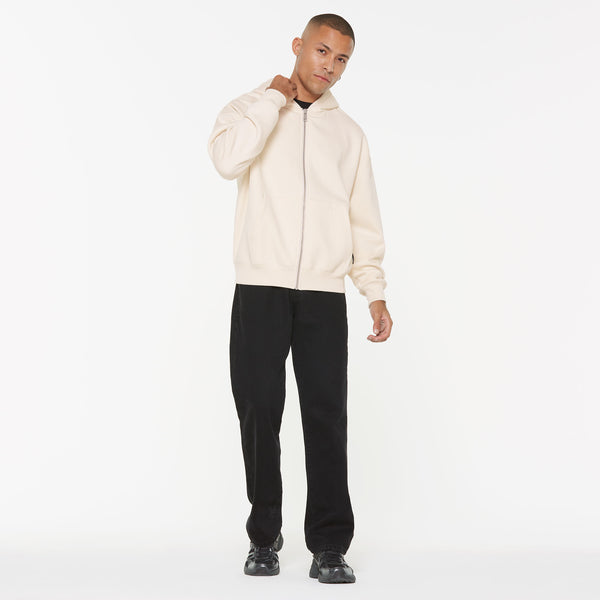 BRU-NO Hoodie Jacket Oversized Unisex ecru