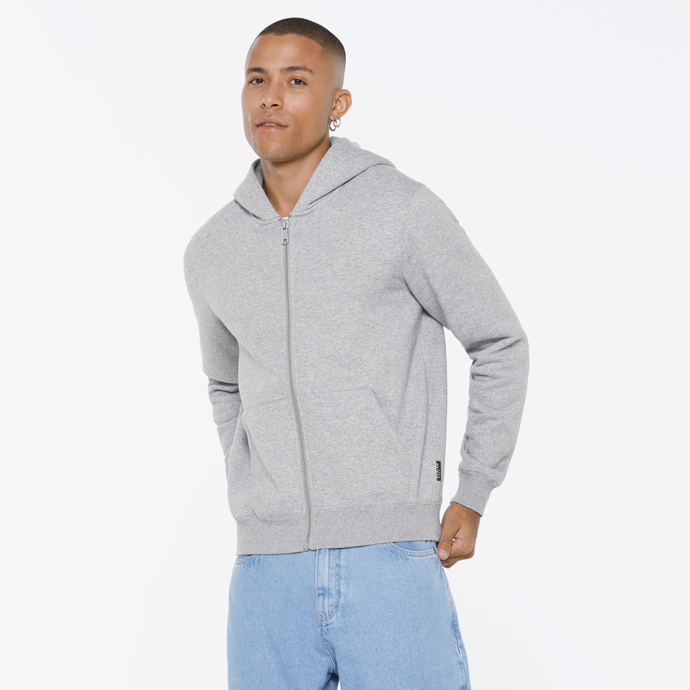 MAD-RID Hoodie Jacket grey melange