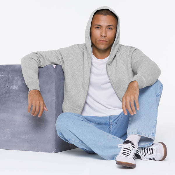 MAD-RID Hoodie Jacket grey melange