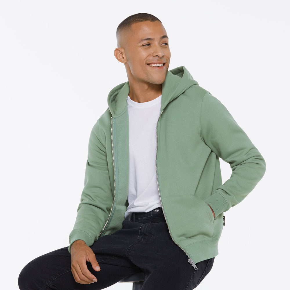MAD-RID Hoodie Jacket jade green