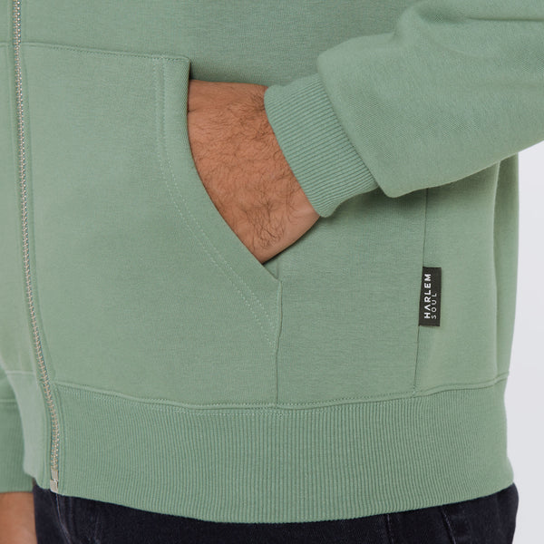 MAD-RID Hoodie Jacket jade green