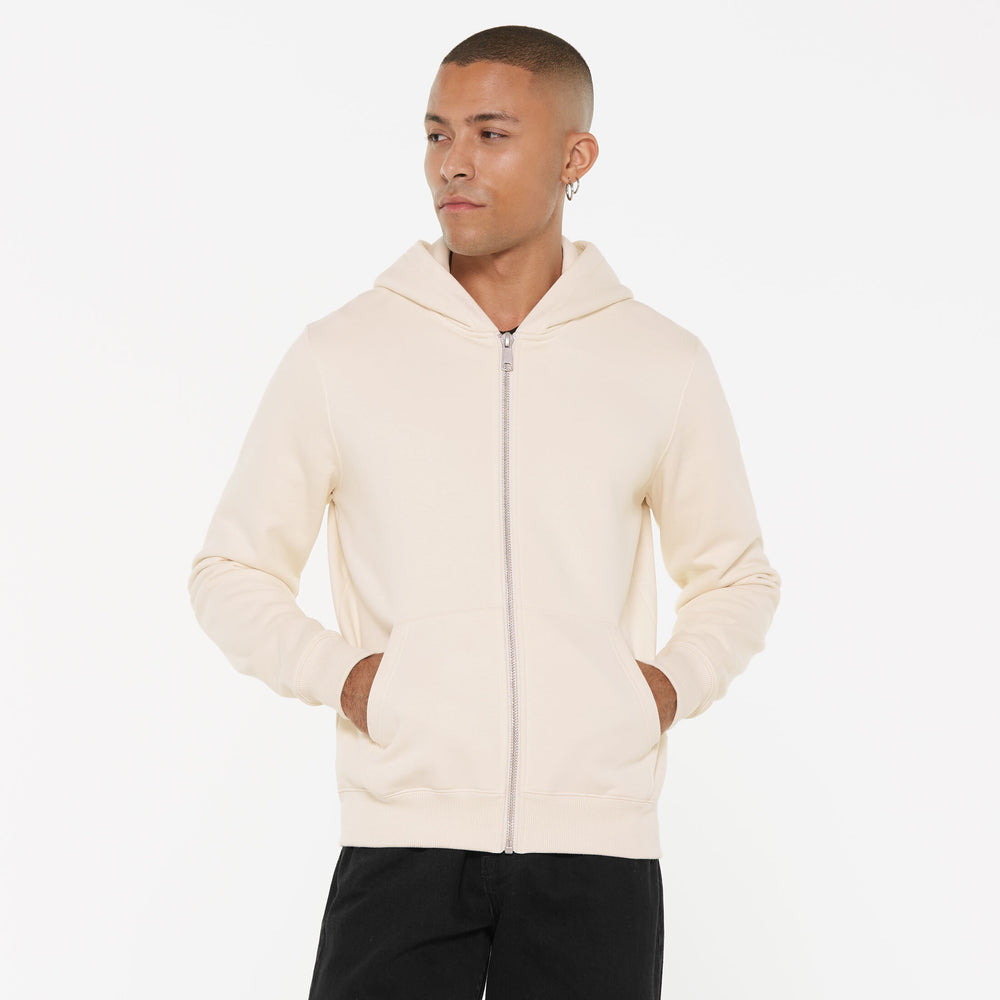 MAD-RID Hoodie Jacket ecru