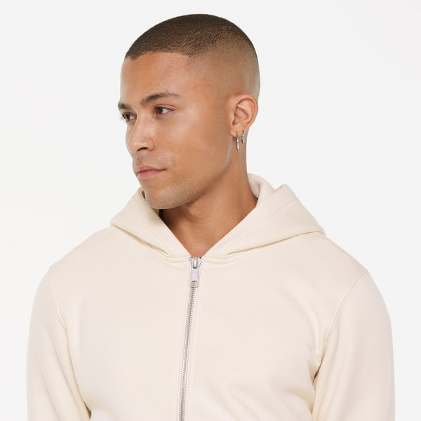MAD-RID Hoodie Jacket ecru