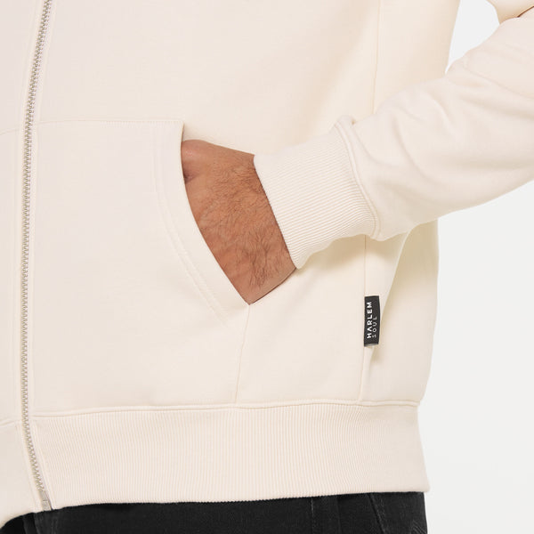 MAD-RID Hoodie Jacket ecru