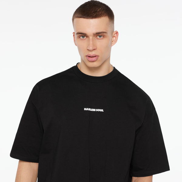 JO-HN T-Shirt Unisex mit Back-Artwork black