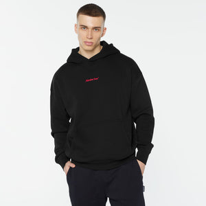 ELY-AS Hoodie Unisex mit Backprint black