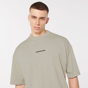 JO-HN T-Shirt Unisex mit Back-Artwork silver green