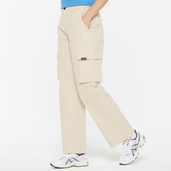DE-YN Nylon Cargo Pants antique