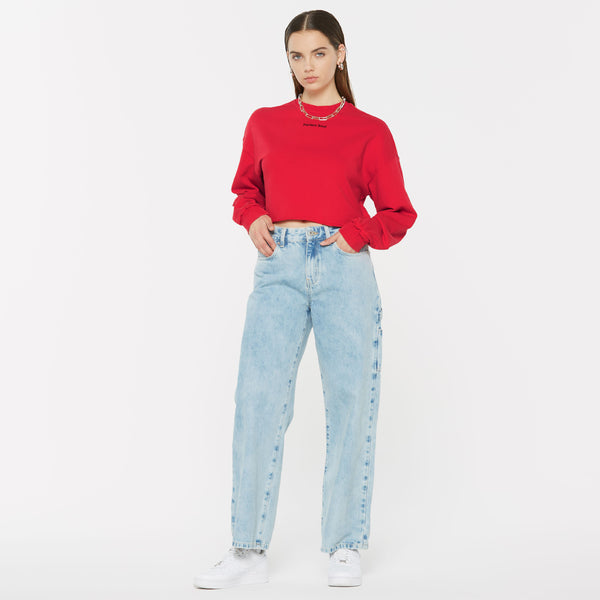 LO-LA Cropped Sweatshirt printed glory
