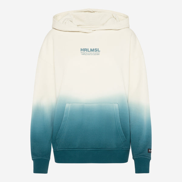 CAN-NES Hoodie Dip Dyed fog blue