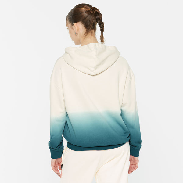 CAN-NES Hoodie Dip Dyed fog blue