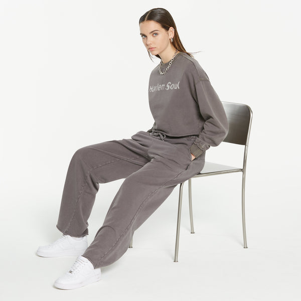 PA-TTY Wide Leg Sweatpants asphalt