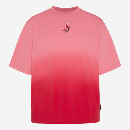 PAU-LA T-Shirt Oversized Dip Dyed glory