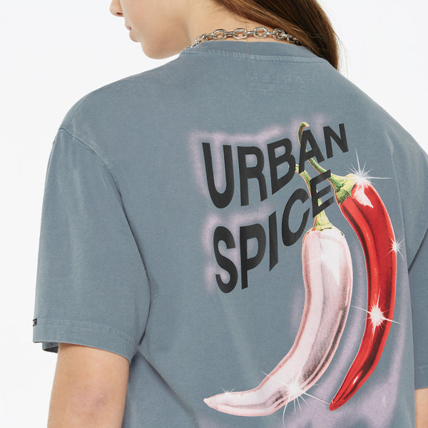 GI-LLY T-Shirt printed fog blue